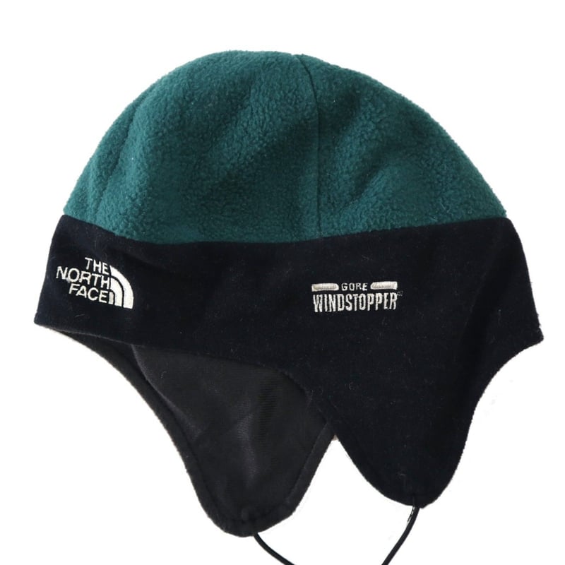 90's THE NORTH FACE 耳当て WIND STOPPER フリースキャップ |