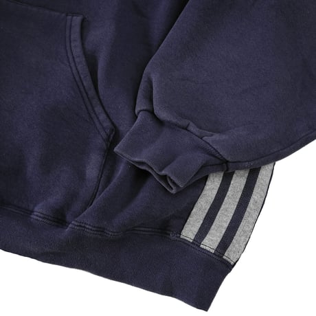 ～90's Adidas "Box Logo" Sweat Parka XXLサイズ USA製