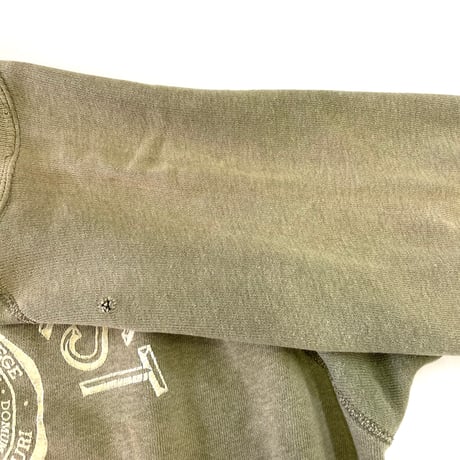 "Super Fade" 60's～ ARTEX "Rockhurst College" SS Flocky Sweat