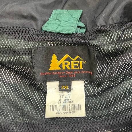 ～90's REI "Oregon〜" Gore Tex Rip Stop Jacket 2XLサイズ