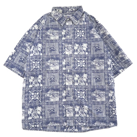 90's Reyn Spooner 総柄 コットン アロハ シャツ