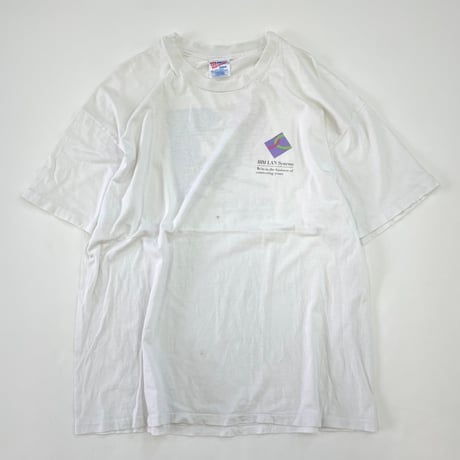 "boro" ～90's Hanes "IBM" "両面" Tシャツ XLサイズ