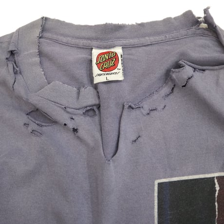 ～90's SANTA CRUZ "Tom Knox" "Bush&Hitler" Tシャツ Lサイズ USA製
