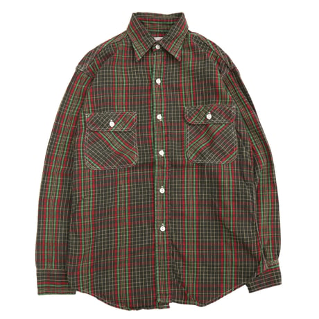 "Good Color" 70's BIG MAC 単色タグ Flannel Shirt Sサイズ