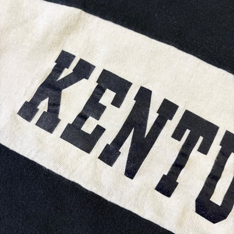 "Big Size" 80's CHAMPION "Kentucky Wildcats" "両面" LS Tシャツ XLサイズ USA製
