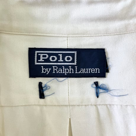 90's Polo Ralph Lauren "BENFORD" Silk×Cotton Shirt (fits L～)