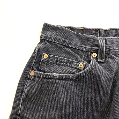90's Levi's 505 "Super Black" Denim Pants 32×30 USA製