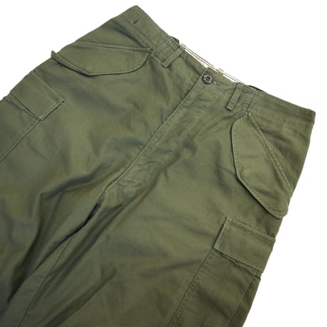 60's US ARMY M-65 "アルミジップ" Field Pants Small Long