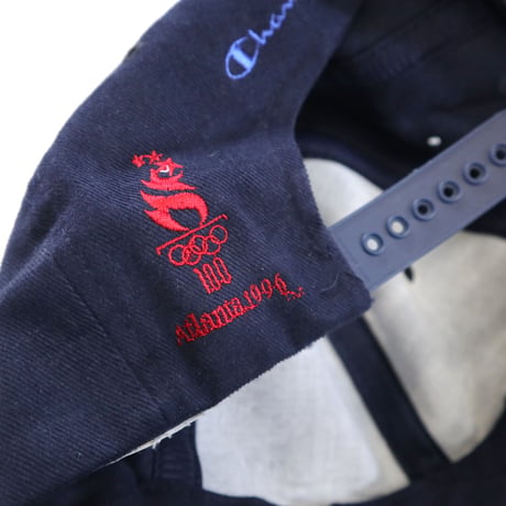 Deadstock 90's CHAMPION "Atlanta1996" 6-panel Cap