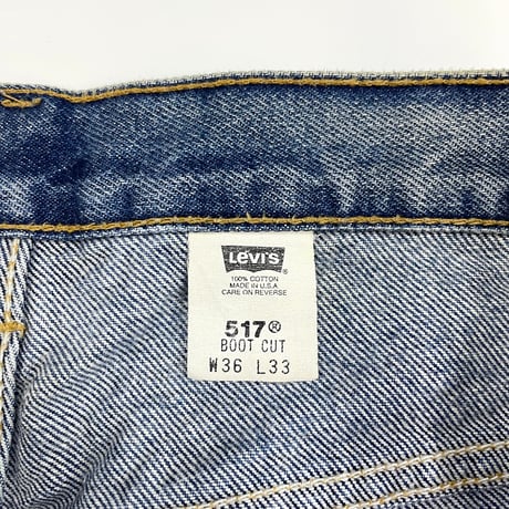 00's Levi's 517 Denim Pants W36 USA製