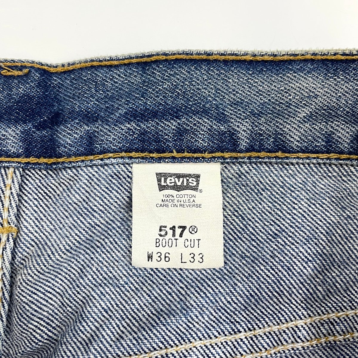 パンツ Levi's 517 デッドストック☆00s USA製 Levi'sリーバイス 517 デニムパンツ