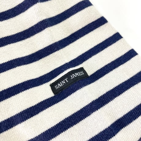 Saint James "Ouessant" Border Shirt MLサイズ FRANCE製