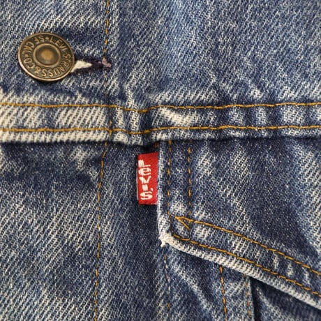 80's Levi's 70706 "e" Denim Trucker Jacket 20サイズ