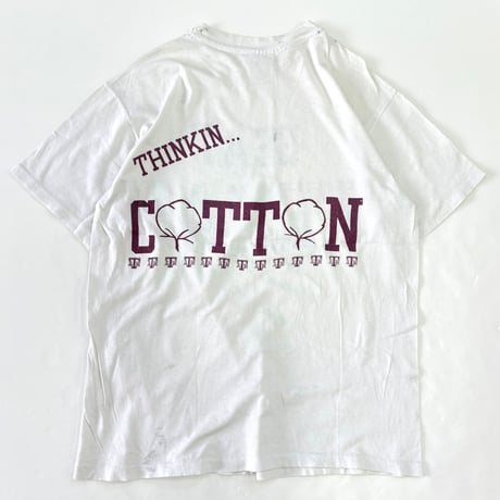 "boro" ～90's Hanes "Beat Texas" "両面" Tシャツ Lサイズ USA製