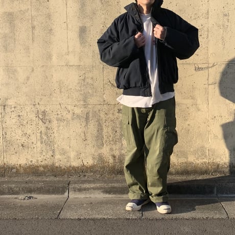 "Rare Size" 00's US NAVY "Stencil" Shipboard Jacket XLサイズ