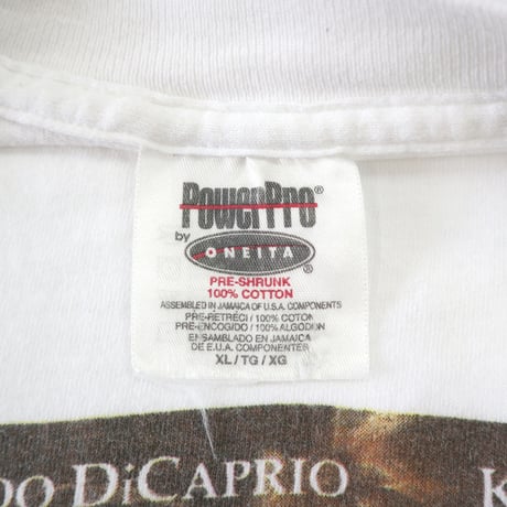 90's ONEITA "TITANIC" フォト プリント Tシャツ WHITE XLサイズ