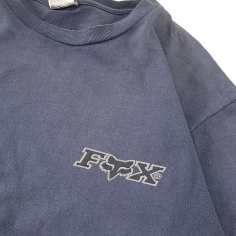 90's ONEITA "FOX Racing" 両面 プリント Tシャツ Lサイズ