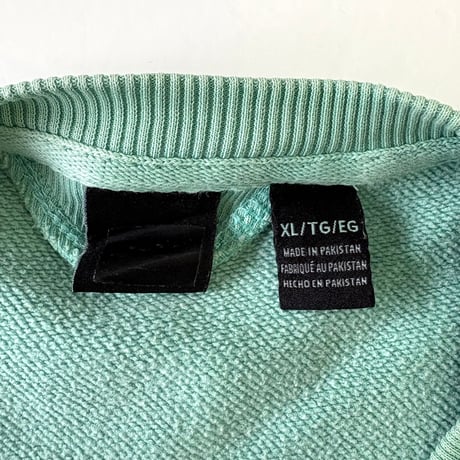"Good Color" 00's Quiksilver "Embroidery Icon" Sweat XLサイズ