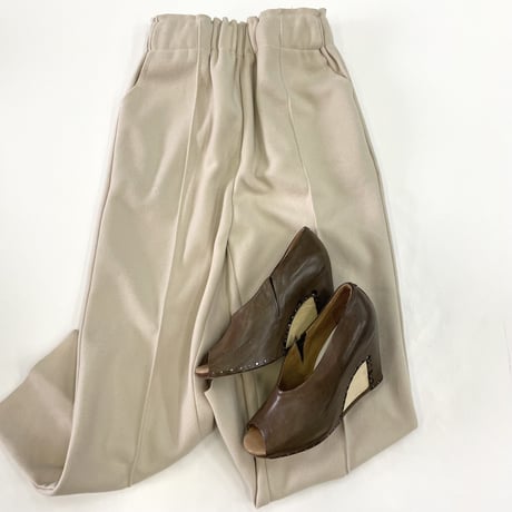 ～00's unknown Wool Easy Slacks Mサイズ