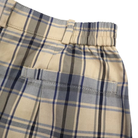 "Women's" ～90's DAKS LONDON 2tuck Check Culottes