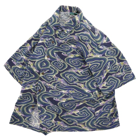 90's Patagonia "Java Fish" A/C シャツ Mサイズ