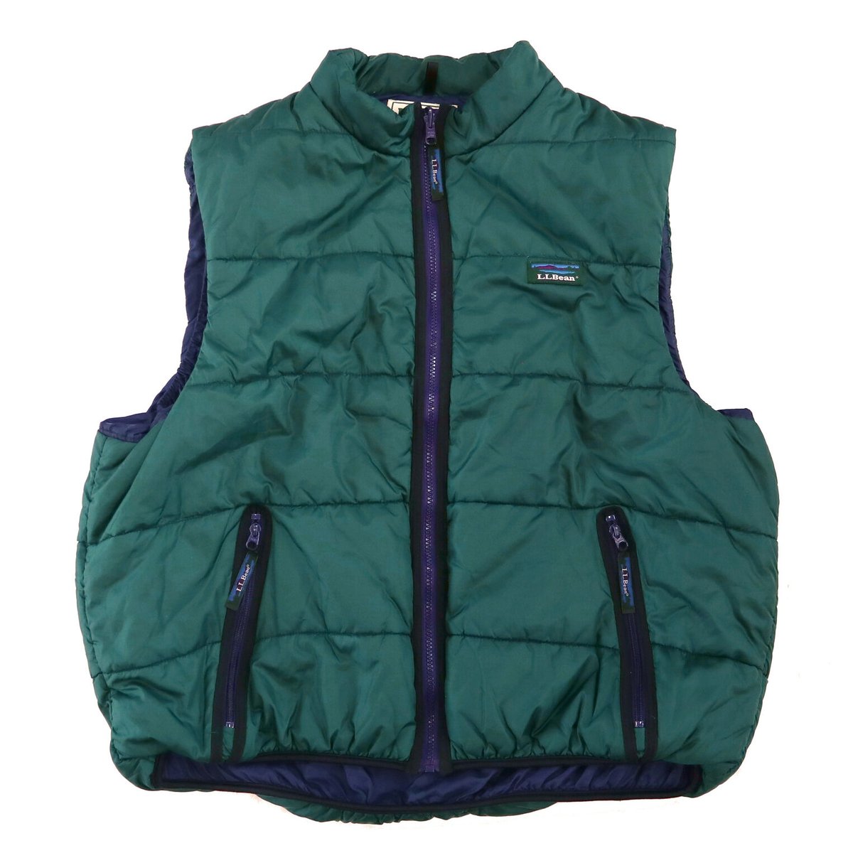 's LL Bean "PrimaLoft" Nylon Vest XLサイズ USA製