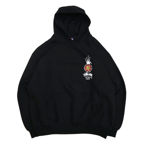 90's～ OLD STUSSY "i-D magazine" Sweat Parka Lサイズ USA製