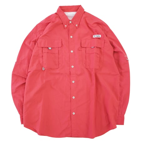 Columbia "PFG" OMNI-SHADE Nylon Shirt Lサイズ