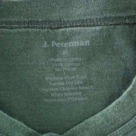 00's J.Peterman LS Football Tee XLサイズ