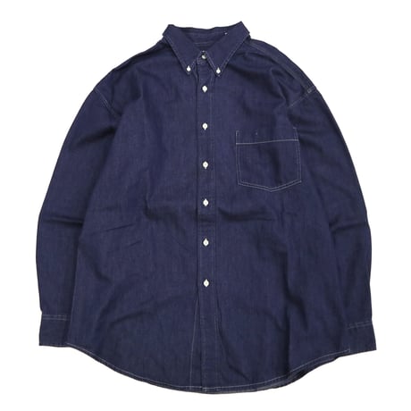 80's～ ST John's Bay Denim BD Shirt Lサイズ