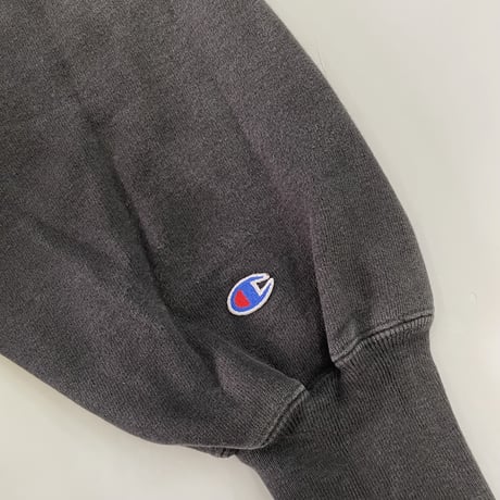 90's CHAMPION RW SWEAT "OHIO～" "Black" XLサイズ USA製