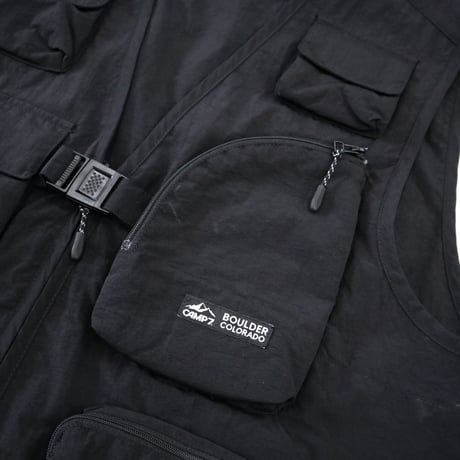 00's CAMP7 Nylon Fishing Vest Lサイズ