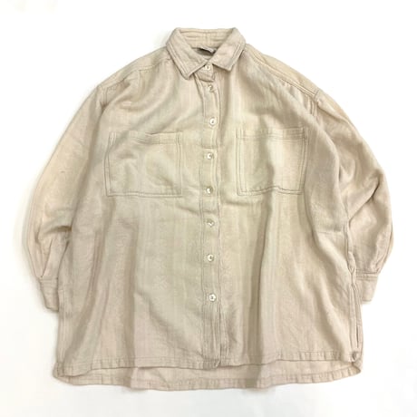 "Women's" 80's～90's Julien Fabric Shirt Lサイズ