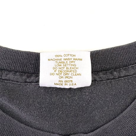 "Black Fade" 90's Tennessee River "Einstein" Tシャツ Lサイズ USA製