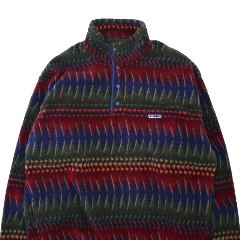 Patagonia フリース スナップT ミネハハ柄MADEINUSA