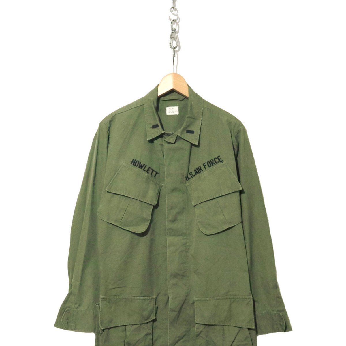 60's US AIR FORCE Jungle Fatigue Jacket 3rd 