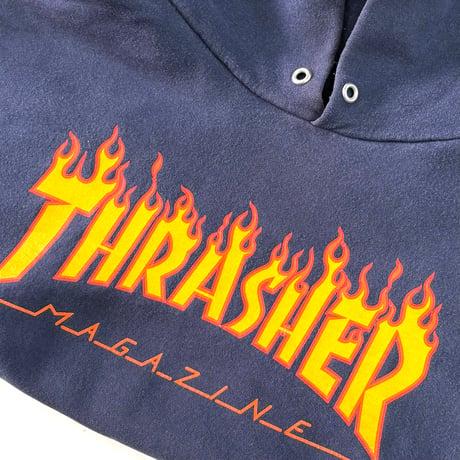 00's Thrasher "Flame Logo" Sweat Parka