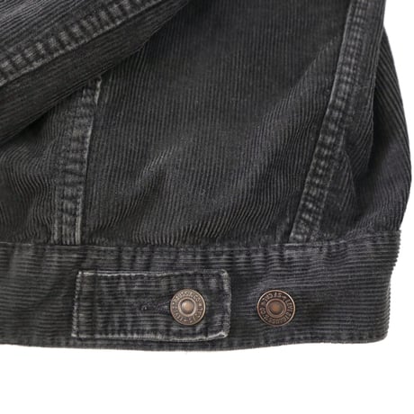Levi's 70505 "LVC" "Black" Corduroy Trucker Jacket 42サイズ Turkey製
