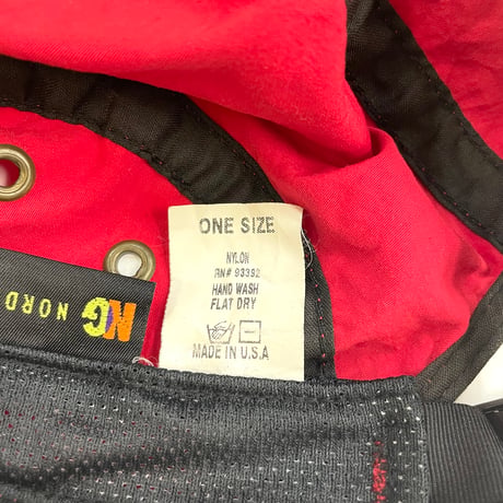90's Nordic Gear Nylon Long Bill Cap USA製