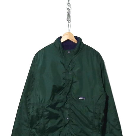 90's Patagonia "雪無し" "Glissade" Jacket Hunter×Eggplant Lサイズ USA製