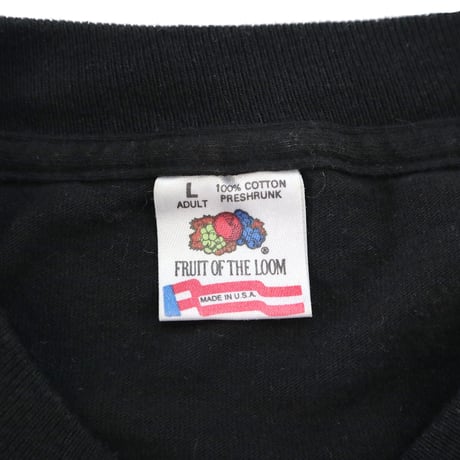 NOS 90's Fruit of the loom "William Wegman" プリント LS Tシャツ Lサイズ USA製