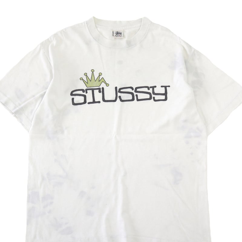 90's OLD STUSSY プリント Tシャツ 白タグ Lサイズ USA製 | Daniel