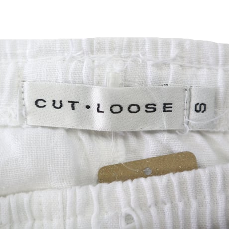 90's～ CUT LOOSE Linen Long Skirt USA製