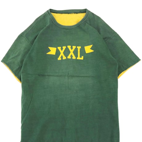 60's～ "XXL" プリント リバーシブル Tシャツ XXLサイズ USA製