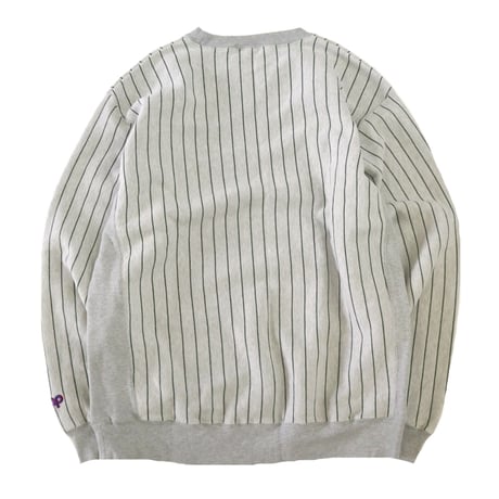 90's～00's Masterpiece "Reverse type" "Stripe" Sweat Lサイズ
