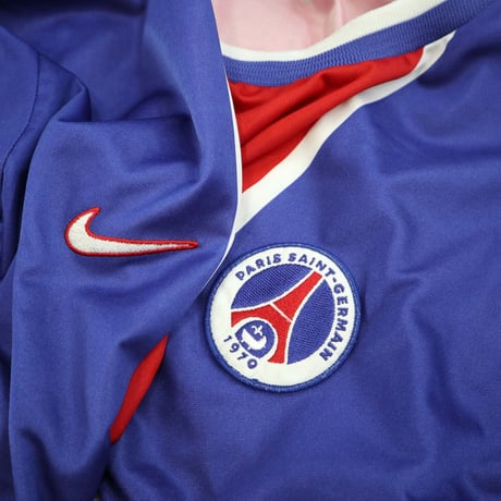 90's NIKE "Paris Saint Germain" Game Shirt XLサイズ UK製