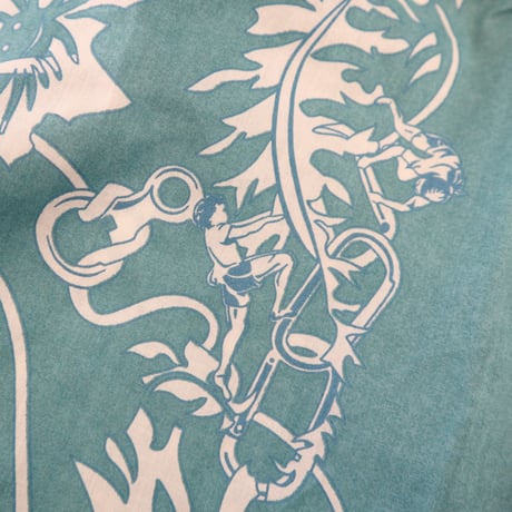 Deadstock 90's Patagonia "pataloha" フローラルクライマー柄 アロハ シャツ Lサイズ