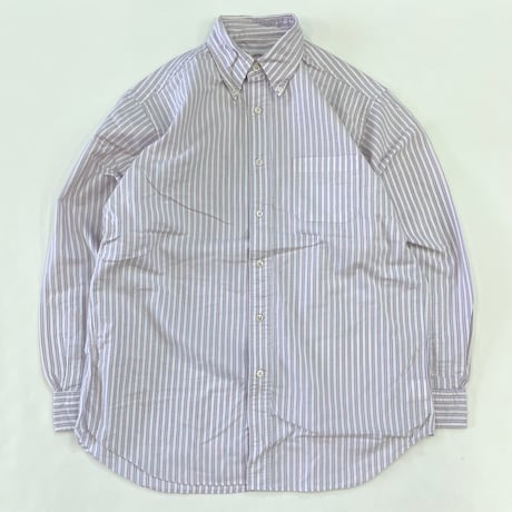 90's Brooks Brothers Oxford Stripe BD Shirt USA製