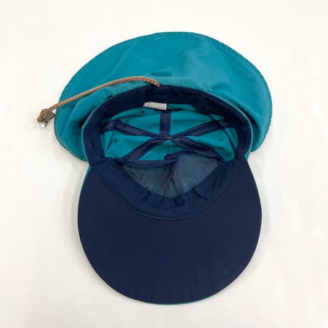 90's Columbia "PFG" "Sun Shade" Nylon Long Bill Cap USA製