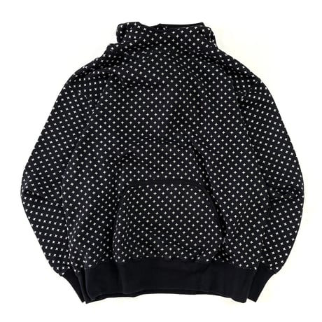 00's GOODENOUGH "Cross Pattern" Sweat Parka XLサイズ